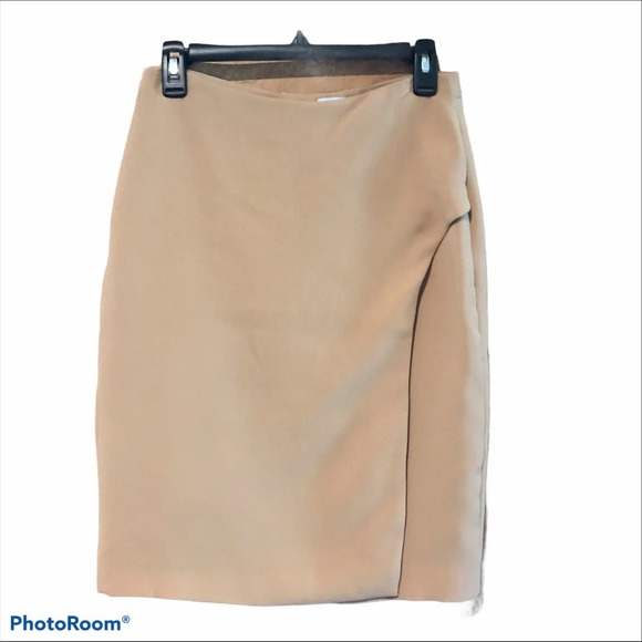 Opening Ceremony Tan Brown Slit Skirt, size 4 - Picture 1 of 6